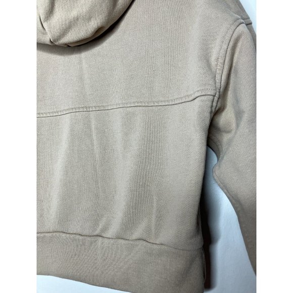 Everlane Women's XXS Beige Cropped Hoodie READ - Picture 7 of 9